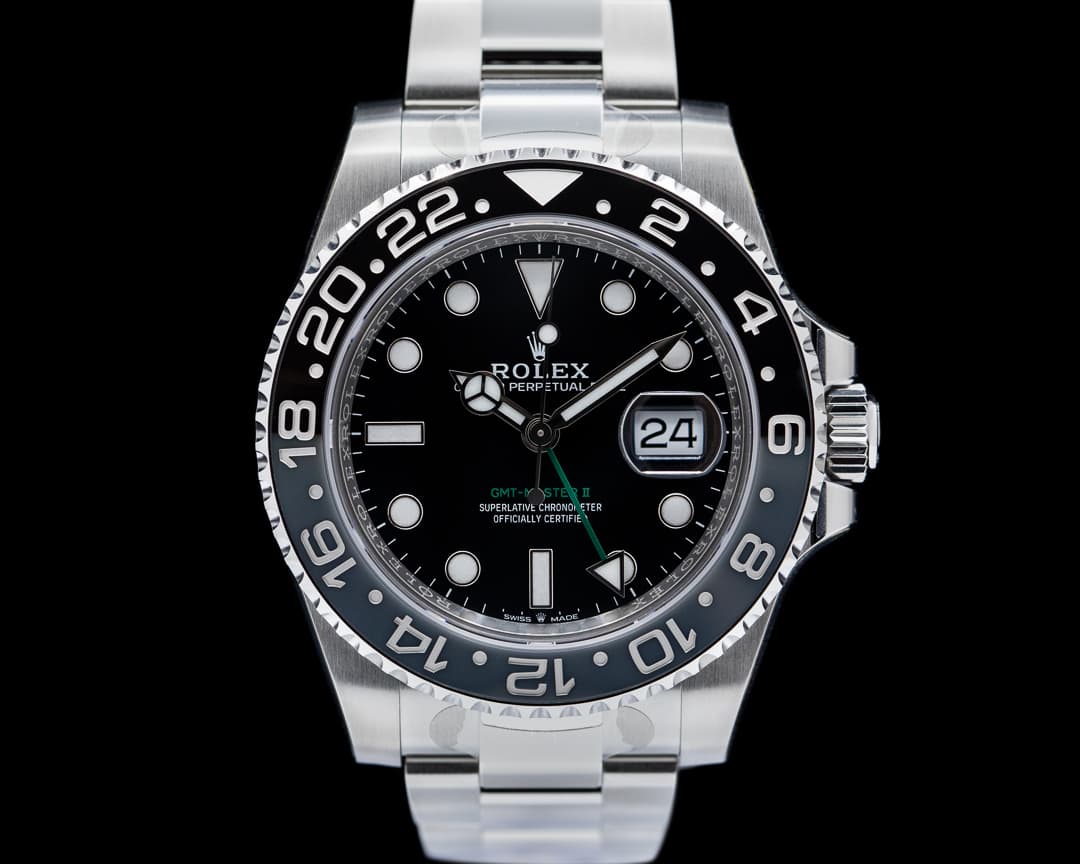 Rolex GMT Master II Ceramic 126710GRNR SS / Oyster NEW MODEL UNWORN