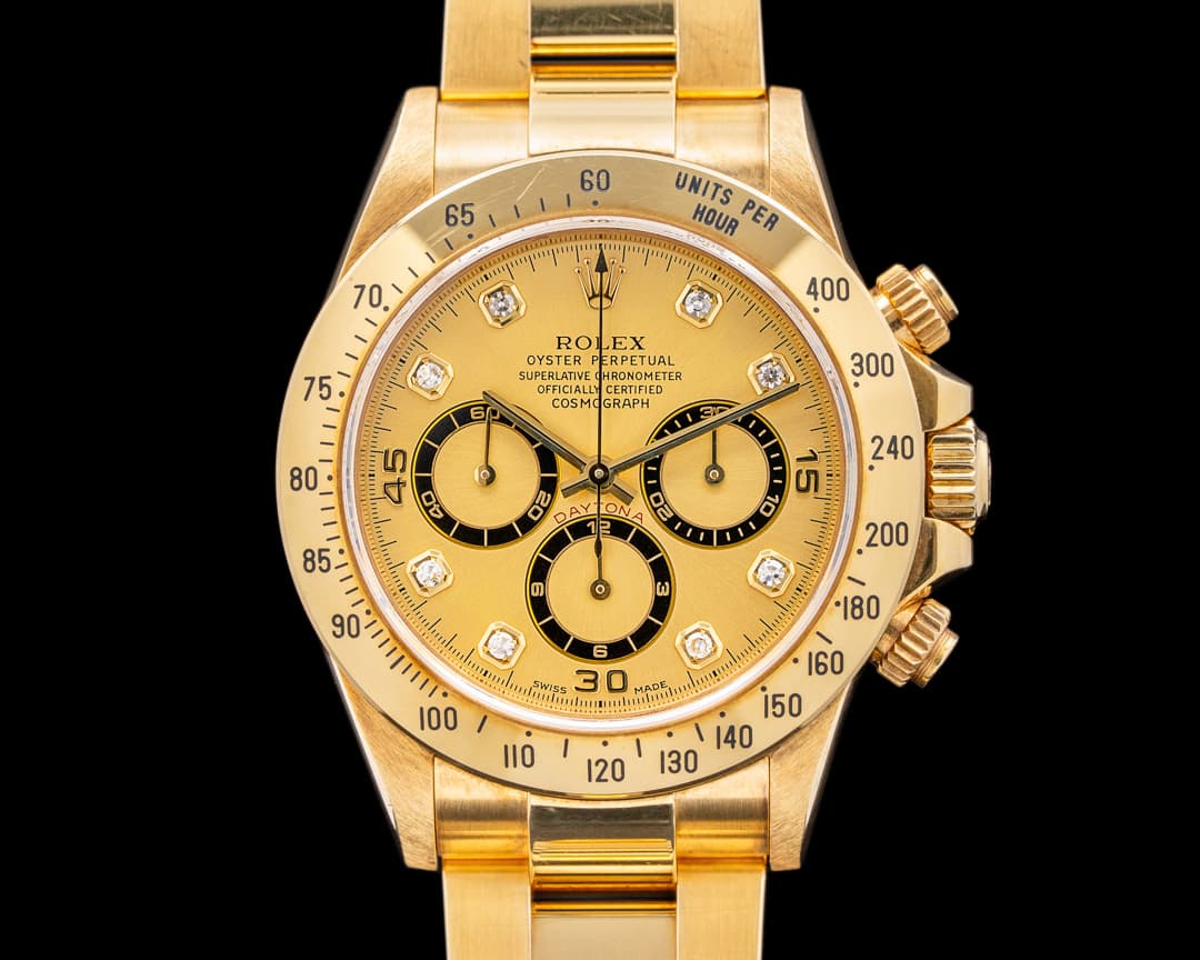 Rolex 1996 Daytona Zenith Diamond Dial Very Sharp