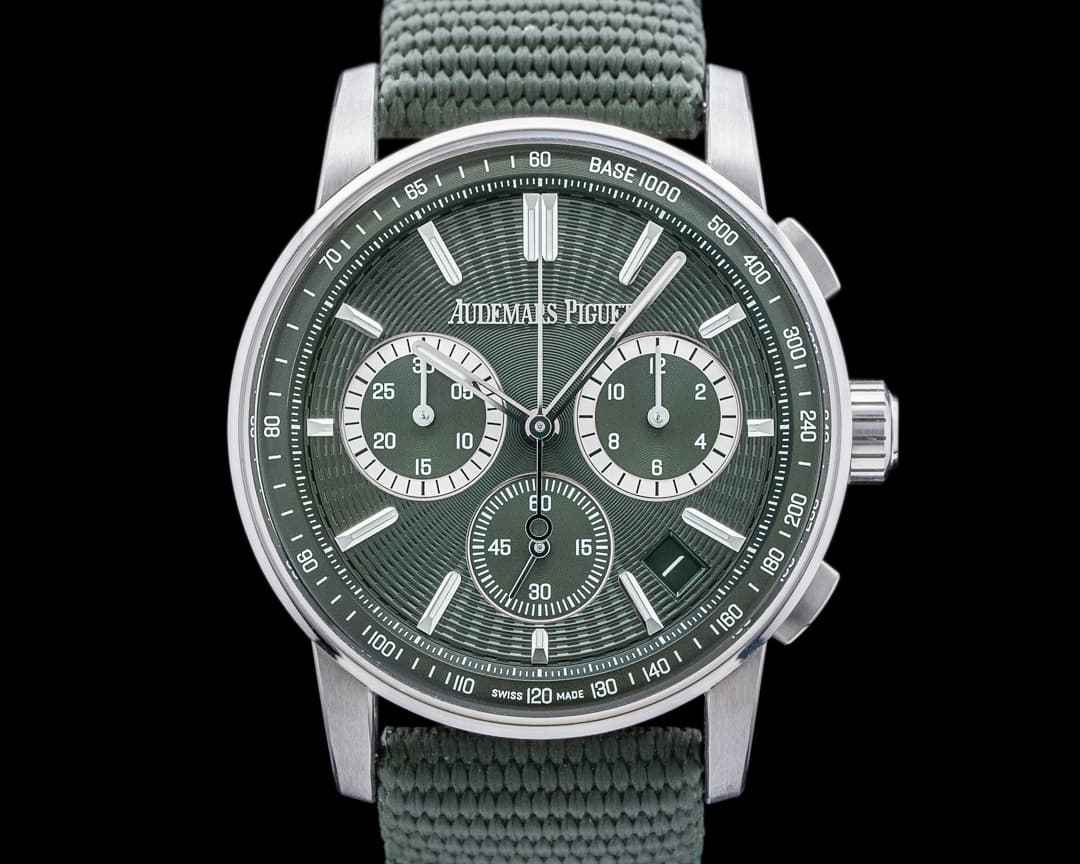 Audemars Piguet Code 11.59 Chronograph SS / Green Dial
