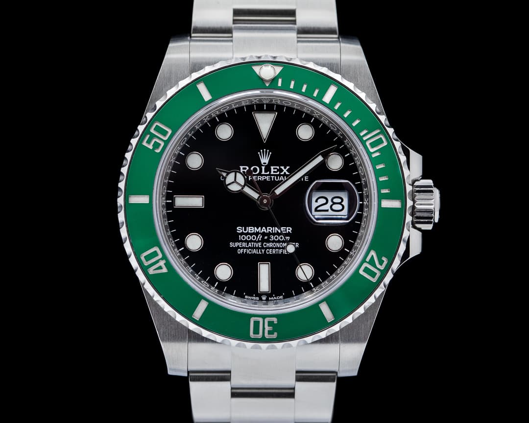 Rolex Submariner Date 126610LV Kermit GREEN Ceramic Bezel 41MM
