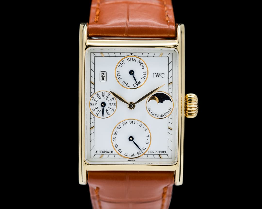 IWC Novecento Perpetual Calendar 18K Yellow Gold