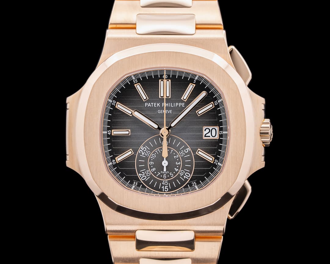 Patek Philippe Nautilus 5980/1R Chronograph 18K Rose Gold