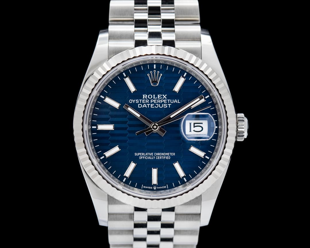 Rolex Datejust Blue Motif Dial / Jubilee 2023