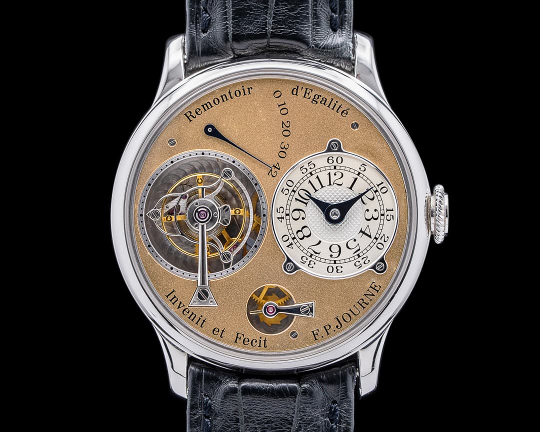 F. P. Journe Tourbillon Souverain Platinum BRASS MOVEMENT 38MM COMPLETE FPJ SERVICED 