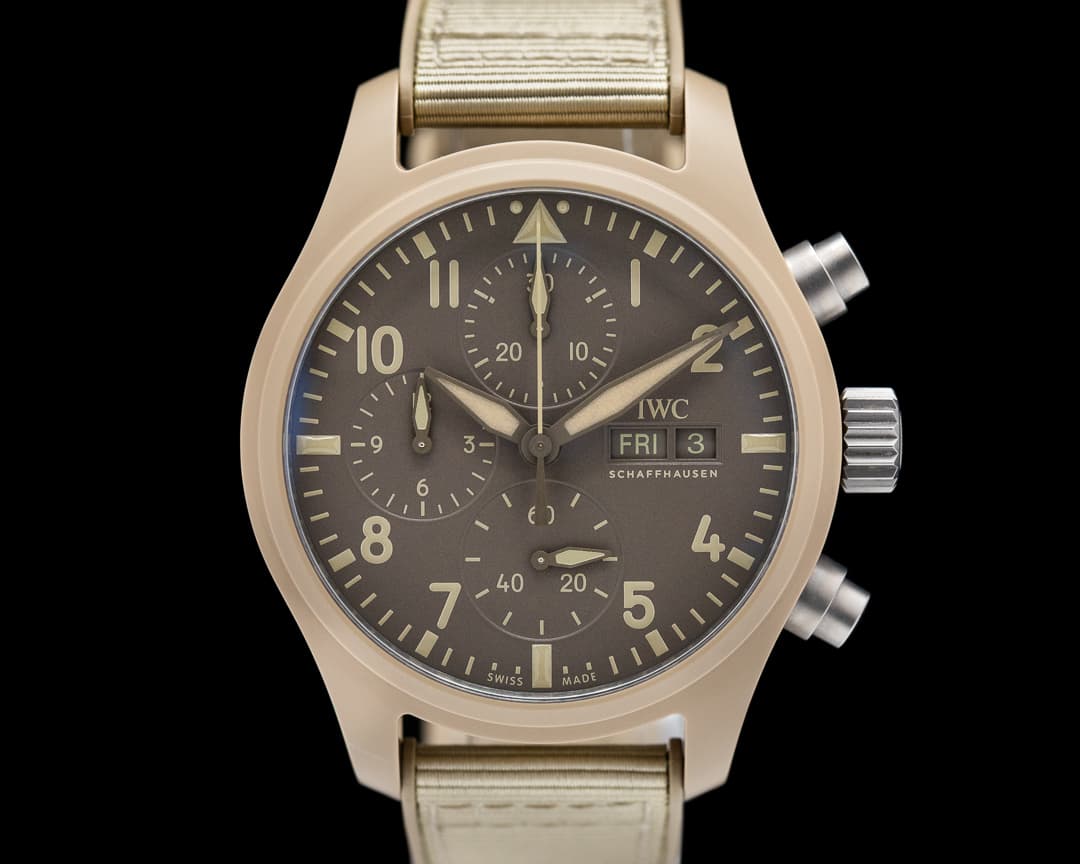 IWC Pilot Watch IW389402 Chronograph Top Gun Mojave Desert