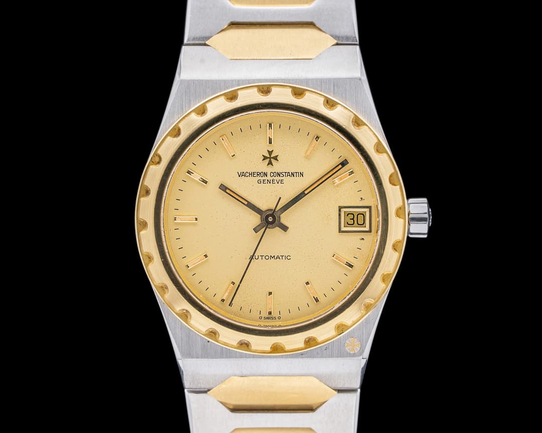 Vacheron Constantin Overseas 222 Vintage 18k Yellow Gold / SS Mid Size 33MM Extract