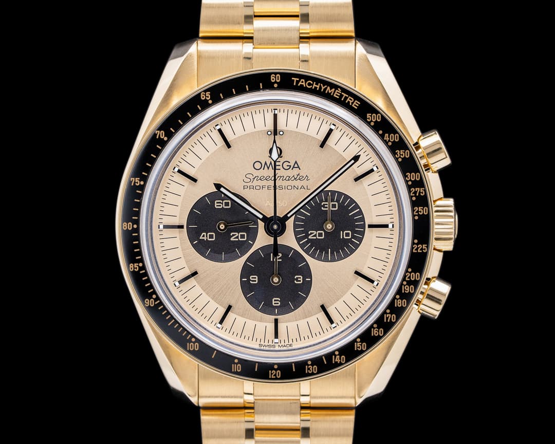 Omega Speedmaster Moonwatch Professional Moonshine Gold 