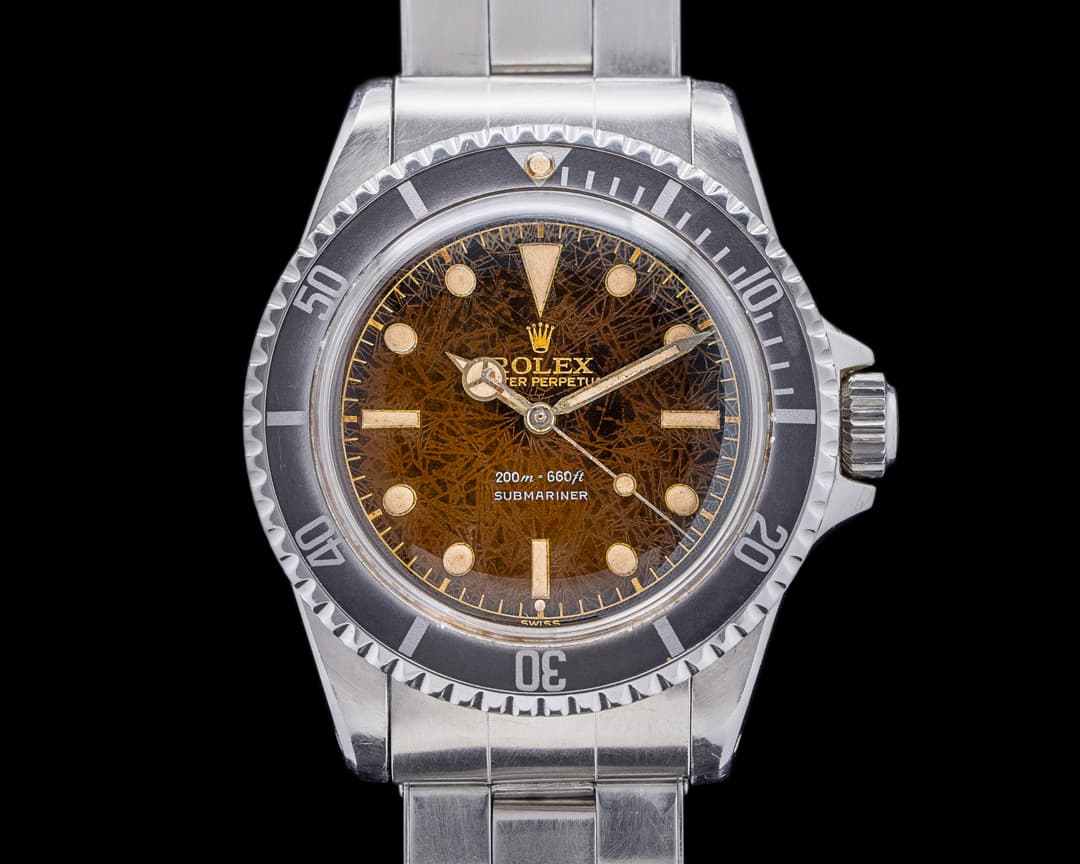 Rolex Submariner 5513 Gilt Chapter Ring Exclamation Dial Circa 1961