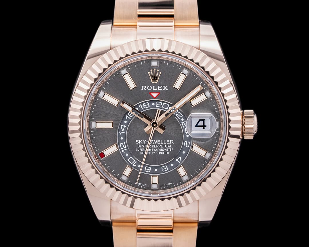 Rolex Sky Dweller 336935 Everose 18K Gold Rhodium Dial 2022