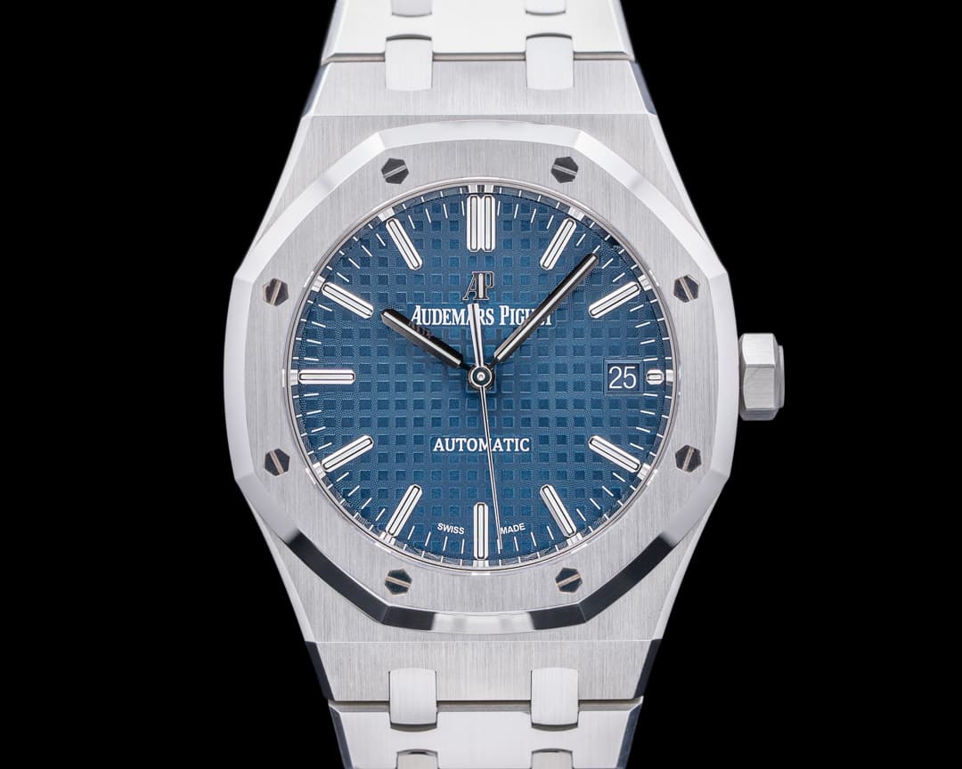 Audemars Piguet Royal Oak 15450ST Blue Dial SS 