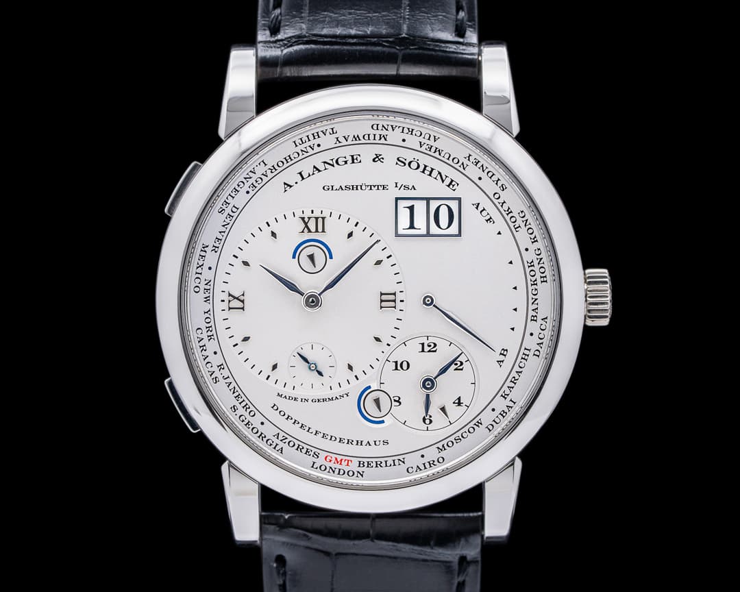 A. Lange & Söhne Lange 1 116.025 Time Zone Platinum 
