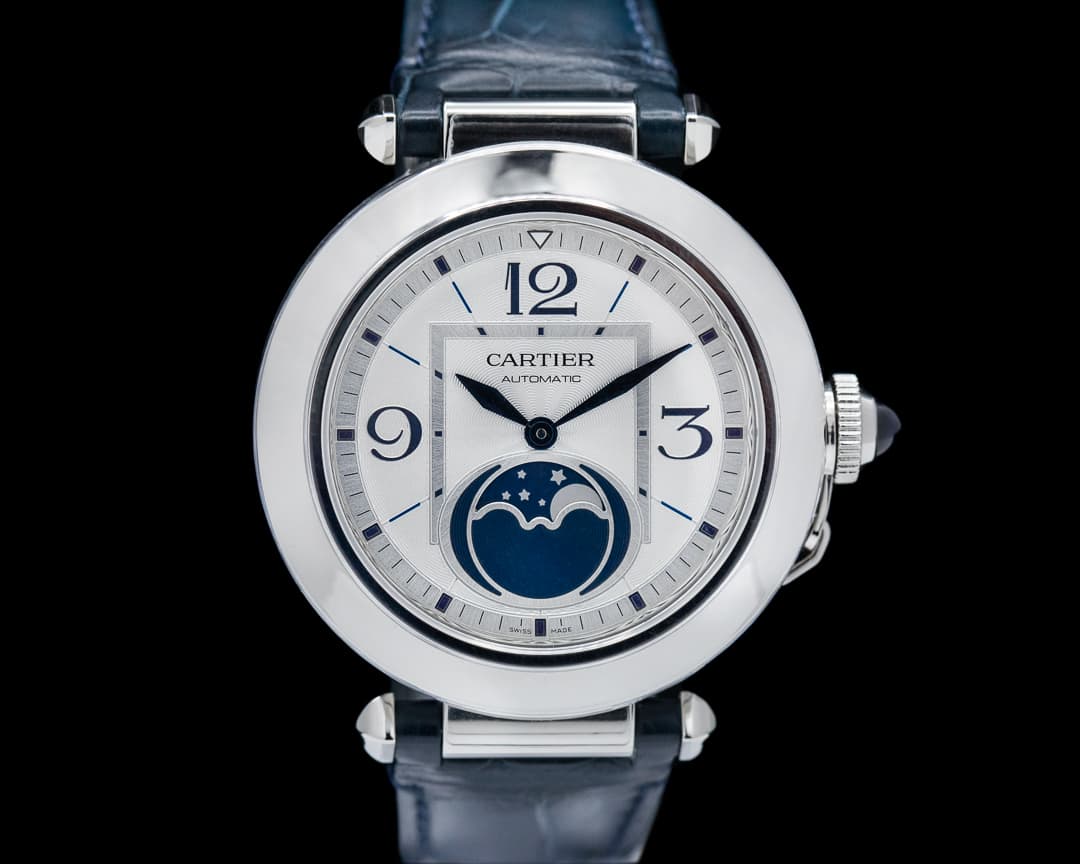 Cartier Pasha de Cartier Moon Phases 41MM SS