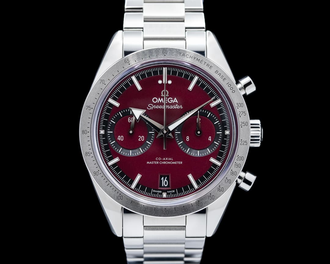 Omega Speedmaster 57 Co-Axial SS Red Dial 2023