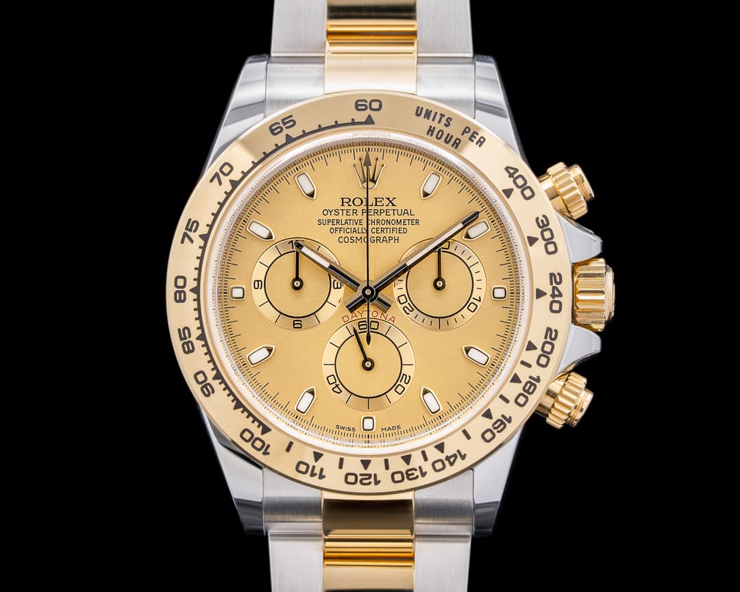 Rolex Daytona Champagne Dial 18K Yellow Gold / SS 2021.