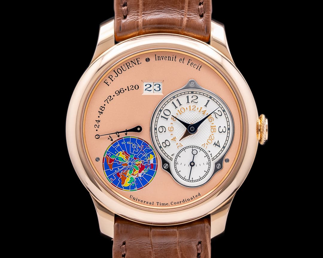F. P. Journe Octa UTC Rose Gold Salmon Dial 40MM