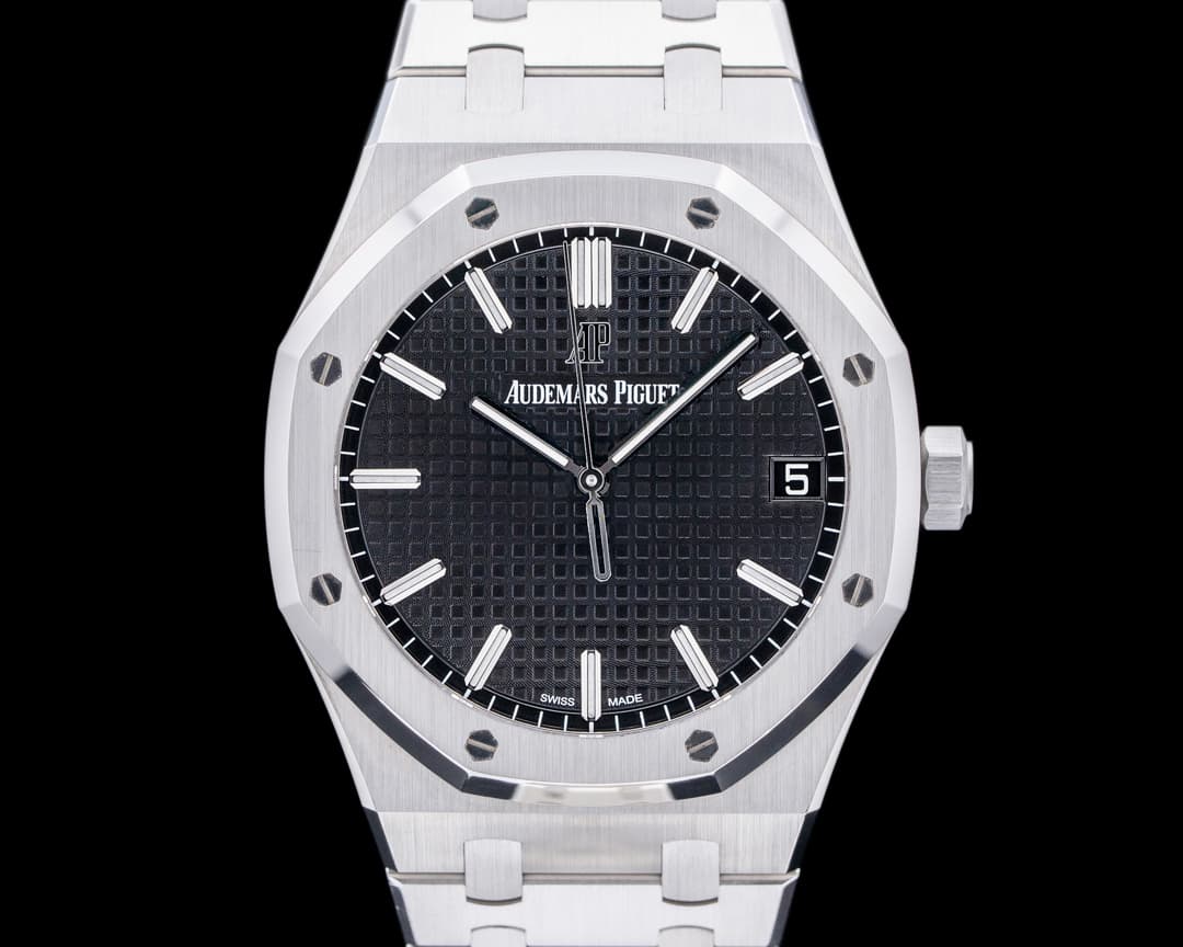 Audemars Piguet Royal Oak Black Dial 15500ST