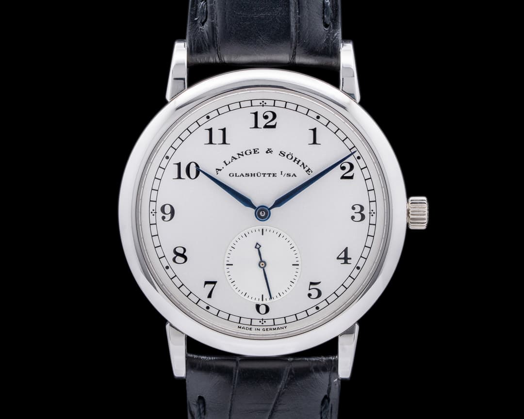 A. Lange and Sohne 1815 Platinum Silver Dial 36mm