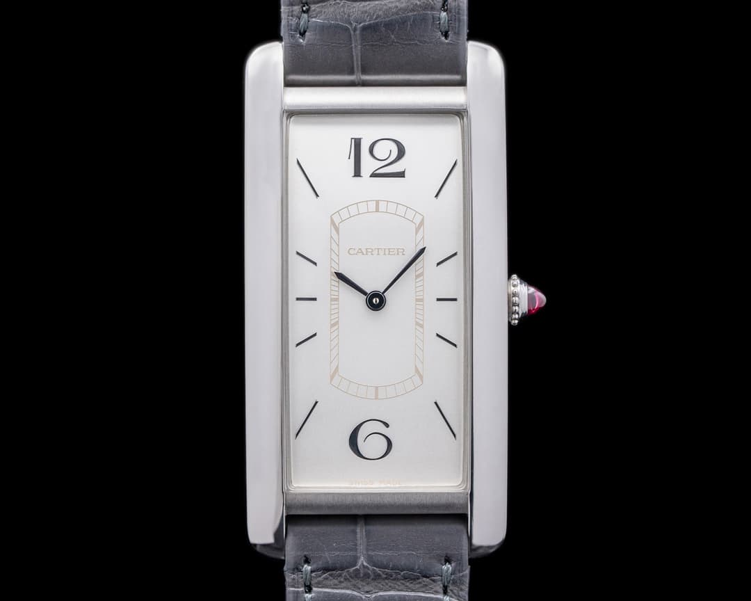 Cartier Tank Cintree WGTA0027 Platinum LIMITED 