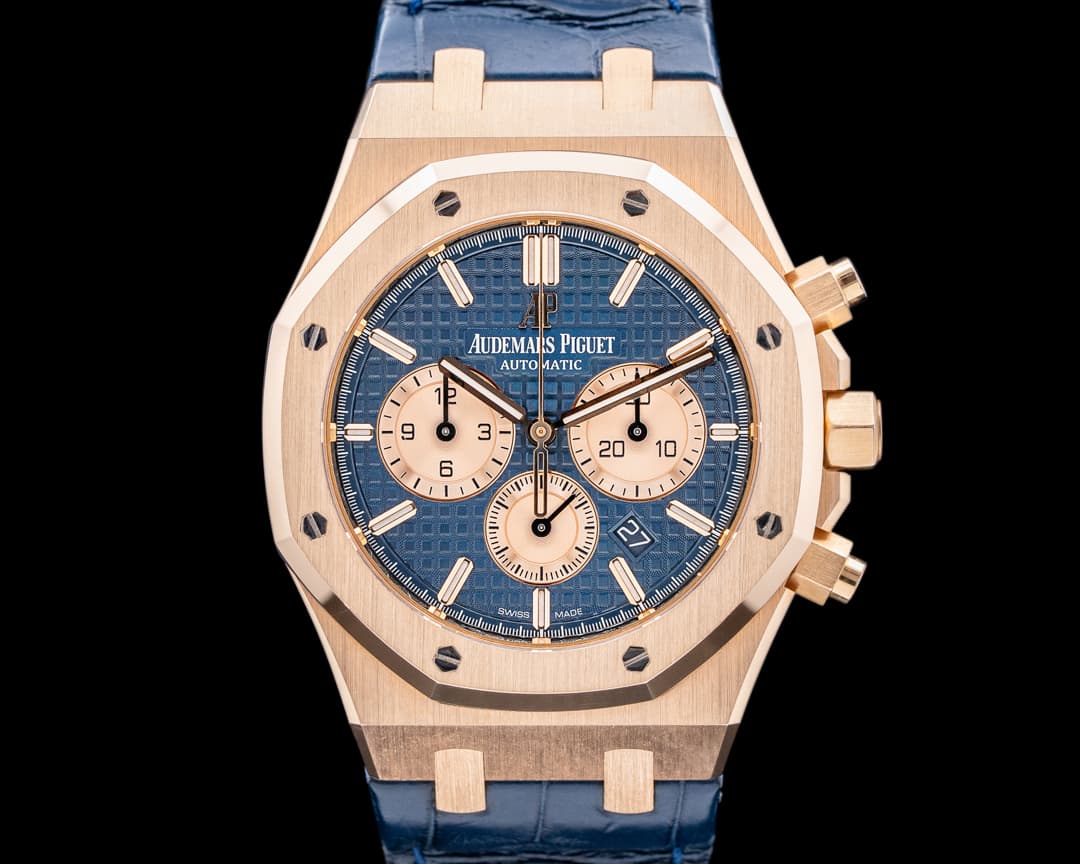 Audemars Piguet Royal Oak Chronograph 26331OR Blue Dial RG 41MM 