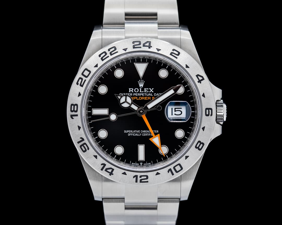 Rolex Explorer II 226570 Black Dial SS