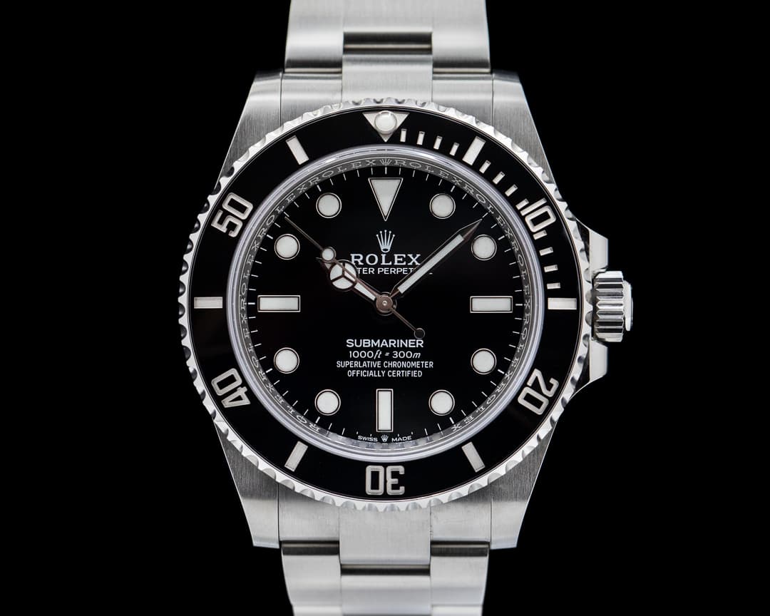 Rolex Submariner 124060 No Date Ceramic Bezel 41MM