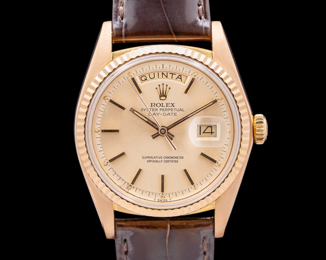 Rolex Oyster Perpetual Day Date 18K Rose Gold 1973