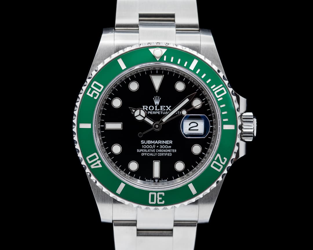 Rolex Submariner Date 126610LV "Kermit" GREEN Ceramic Bezel 41MM