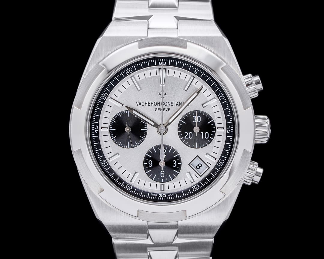 Vacheron Constantin Overseas 5500V/110A Chronograph Silver Panda Dial SS 2023