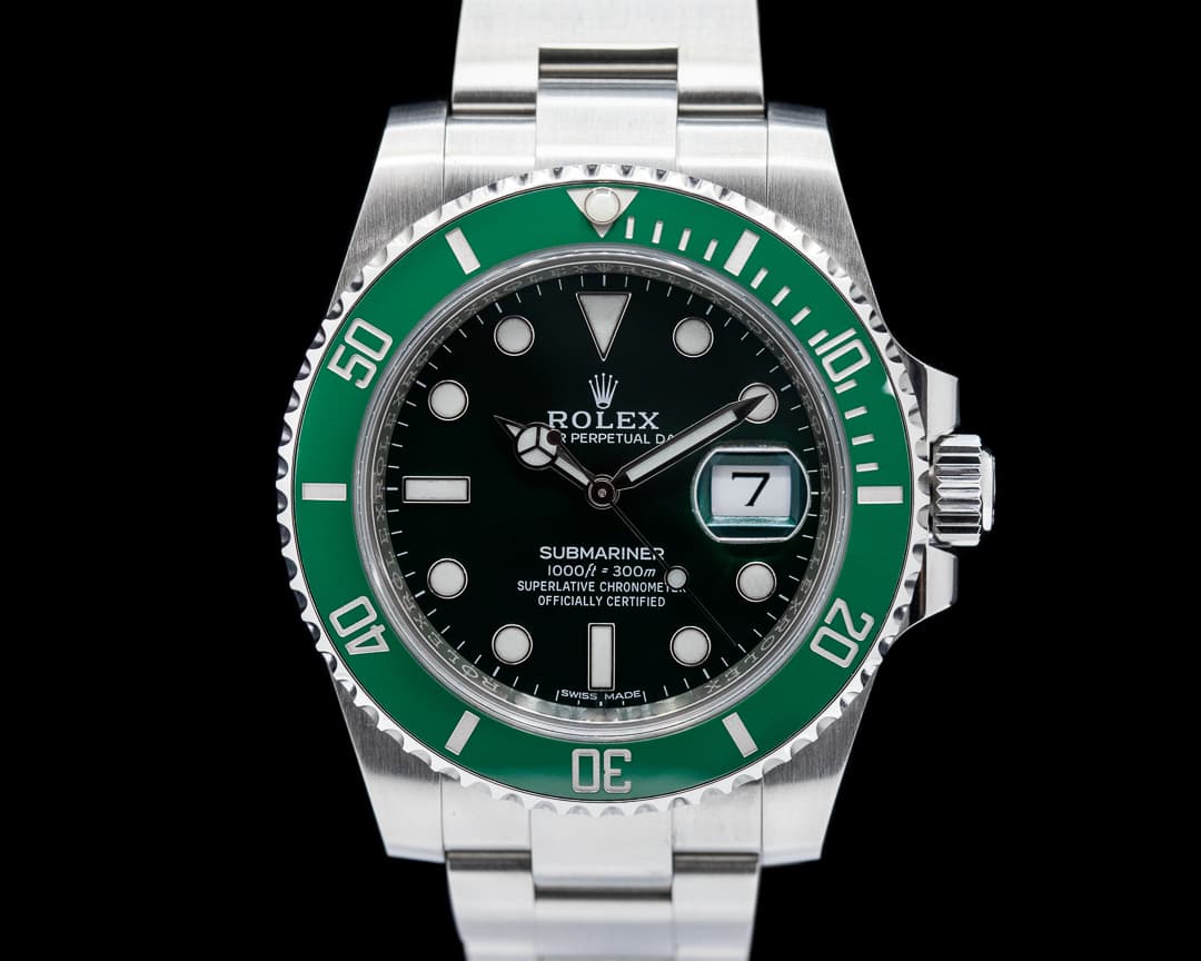 Rolex Submariner "Hulk" Green Ceramic Bezel Green Dial SS