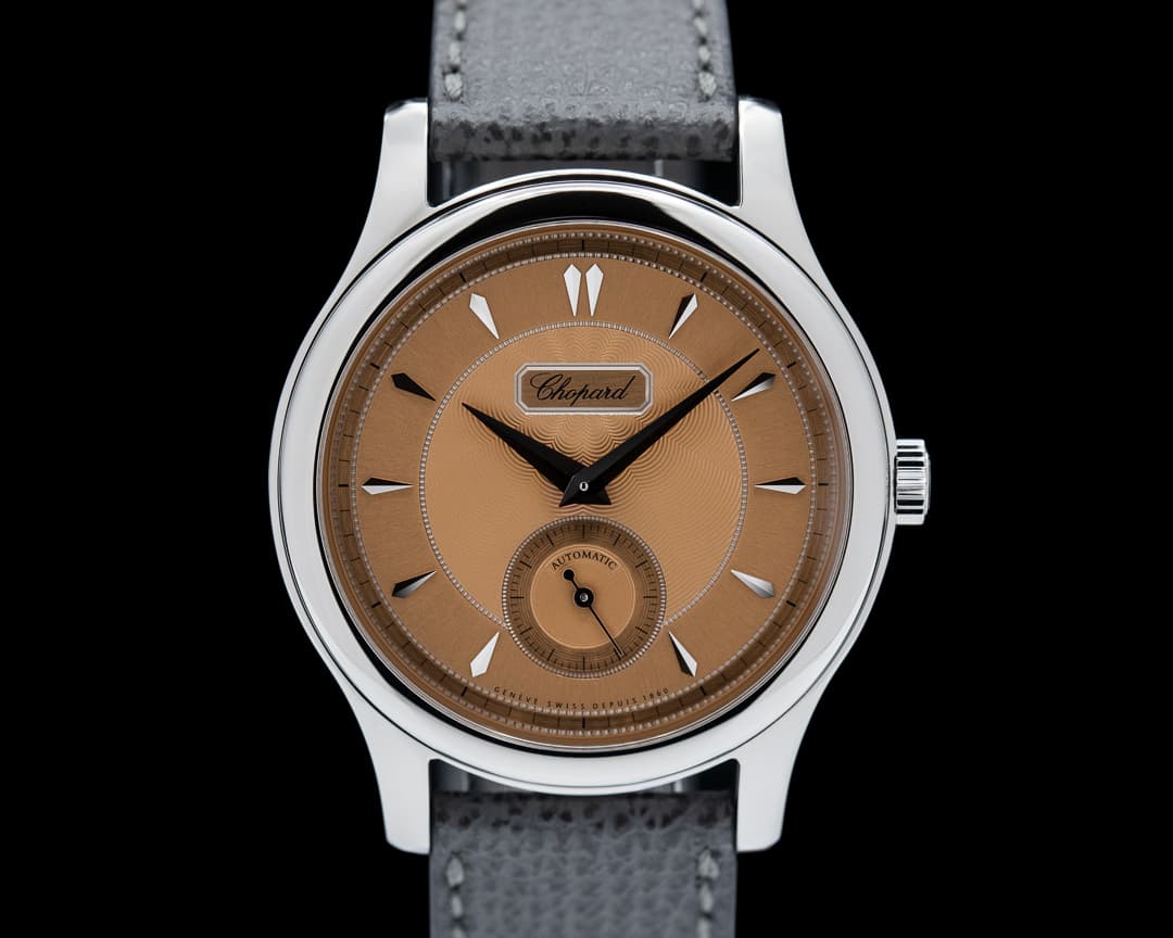 Chopard L.U.C. XPS 1860 Stainless Steel Salmon Dial 36mm