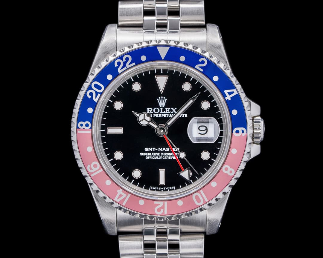 Rolex 16700 GMT Master Red / Blue Pepsi Bezel
