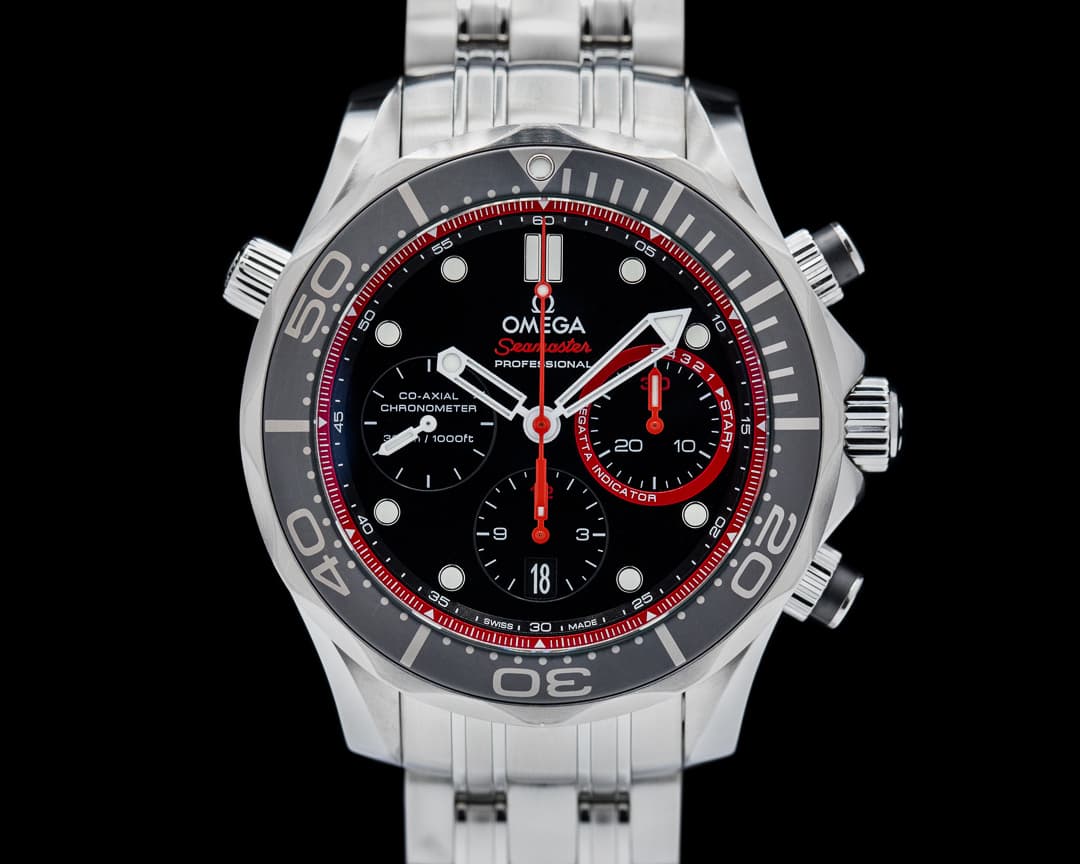 Omega Seamaster Americas Cup Emirates Chronograph SS 44MM