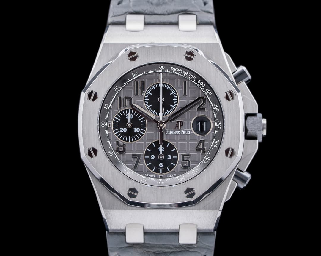Audemars Piguet Royal Oak Offshore Slate Grey Dial SS 42MM "Elephant"