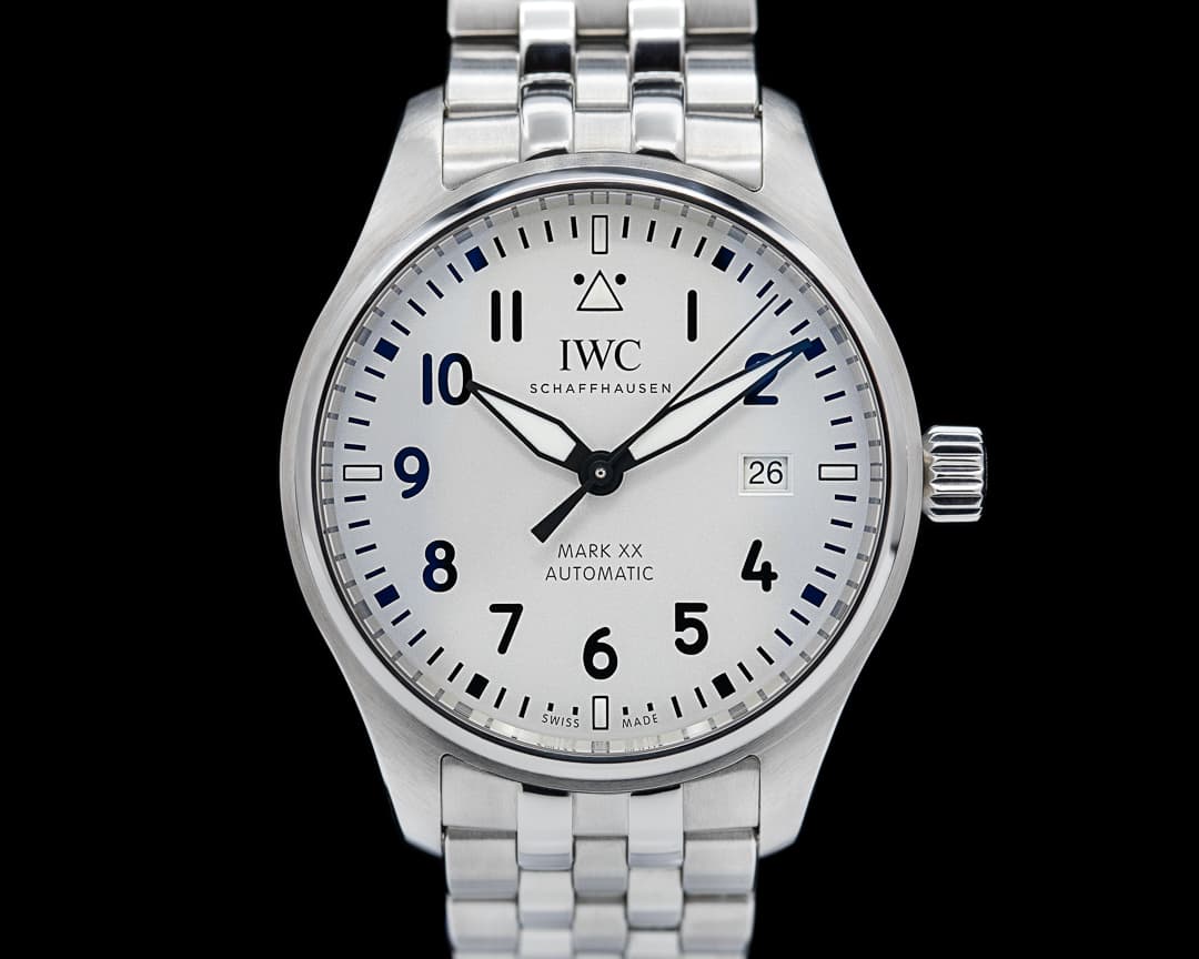 IWC Mark XX SS Bracelet White Dial