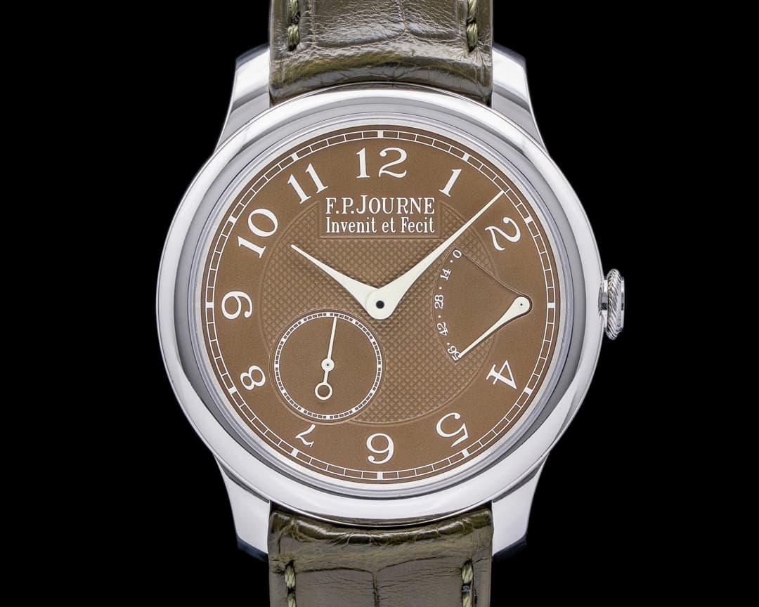 F. P. Journe Chronometre Souverain Havana Platinum