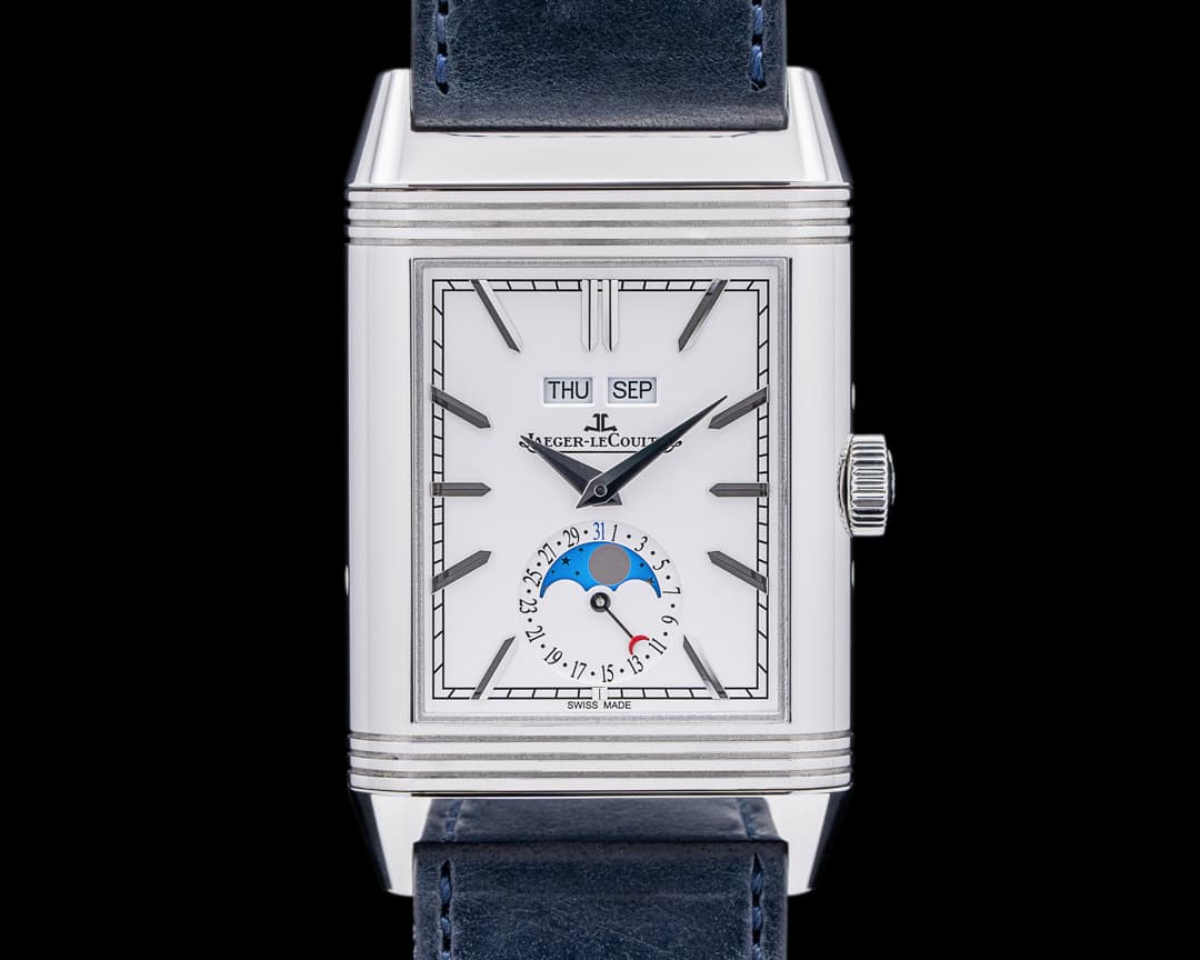 Jaeger LeCoultre Reverso Tribute Calendar Stainless Steel