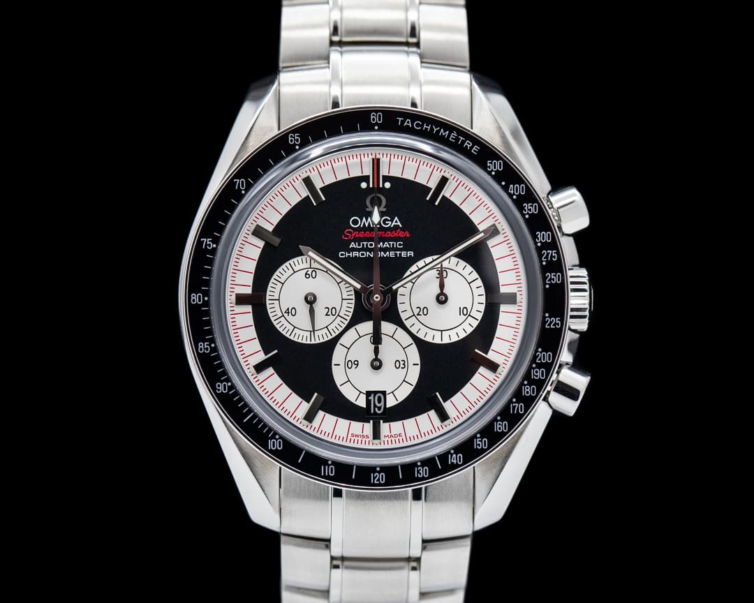 Omega Speedmaster Michael Schumacher "The Legend" Black Dial