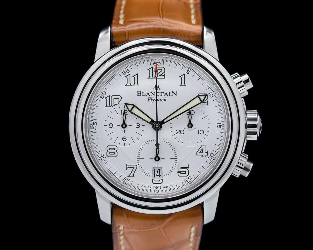 Blancpain Flyback Chronograph Silver Dial SS LIMITED EDITION