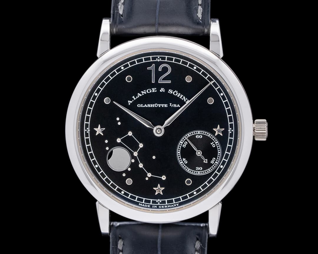 A. Lange and Sohne 1815 Moonphase 231.035 Homage to Emil Lange Platinum Limited