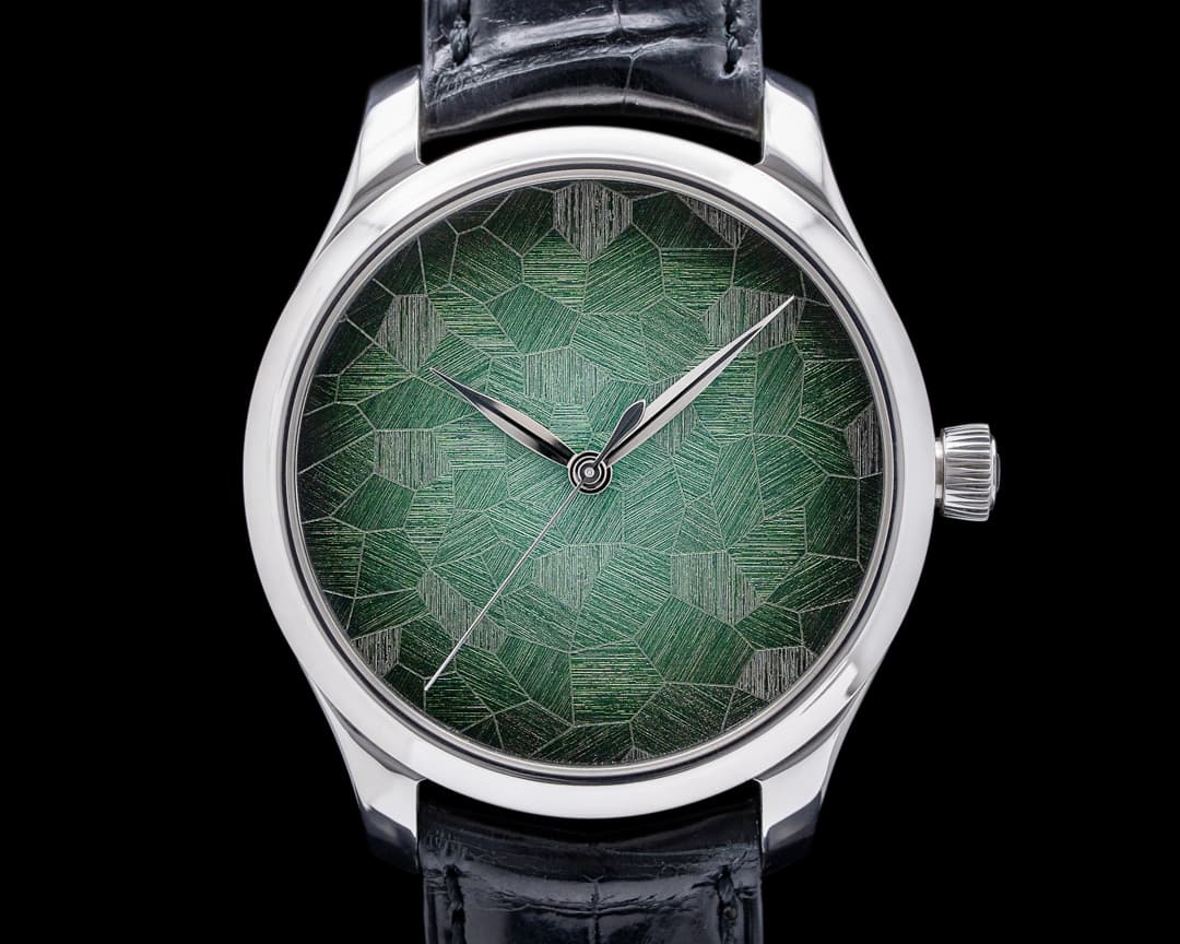 H. Moser & Cie. Endeavour Centre Seconds Concept Green "Mosaic" Dial LIMITED