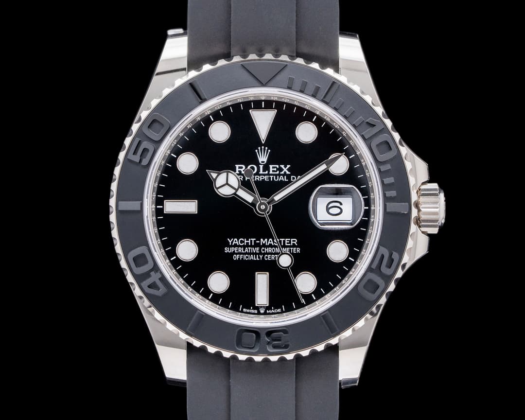 Rolex Yacht Master 226659 18K White Gold / Rubber 42MM UNWORN
