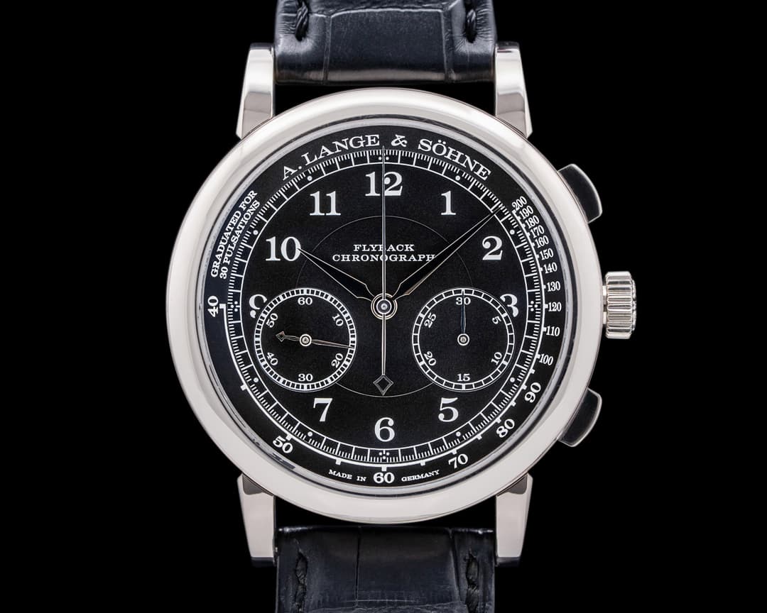 A. Lange and Sohne 1815 414.028 Chronograph 18K White Gold