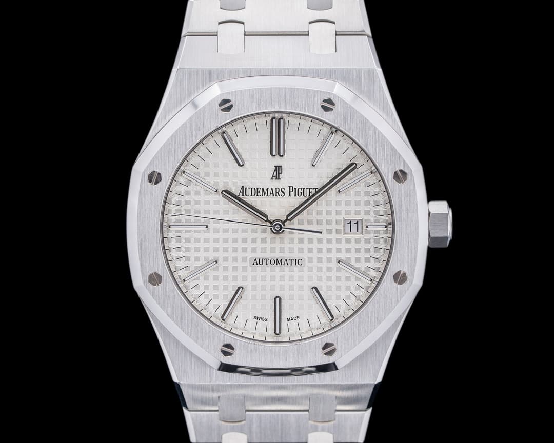 Audemars Piguet Royal Oak 15400 Silver Dial SS FULL SET