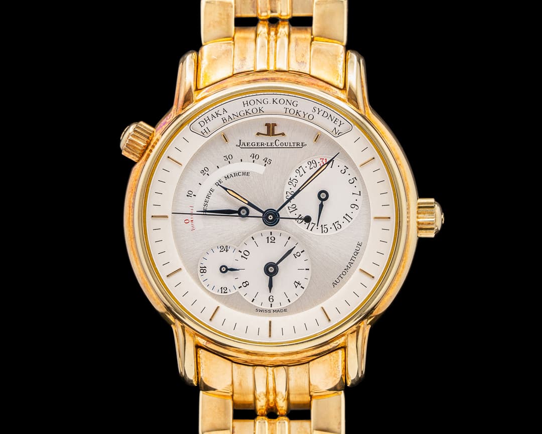 Jaeger LeCoultre Master Geographic 18K Yellow Gold