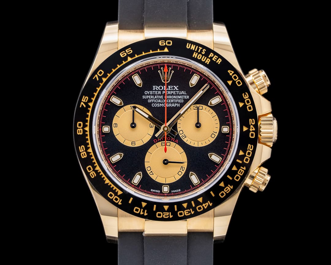Rolex Daytona 116518LN Black Dial "Paul Newman" 18K Yellow Gold UNWORN