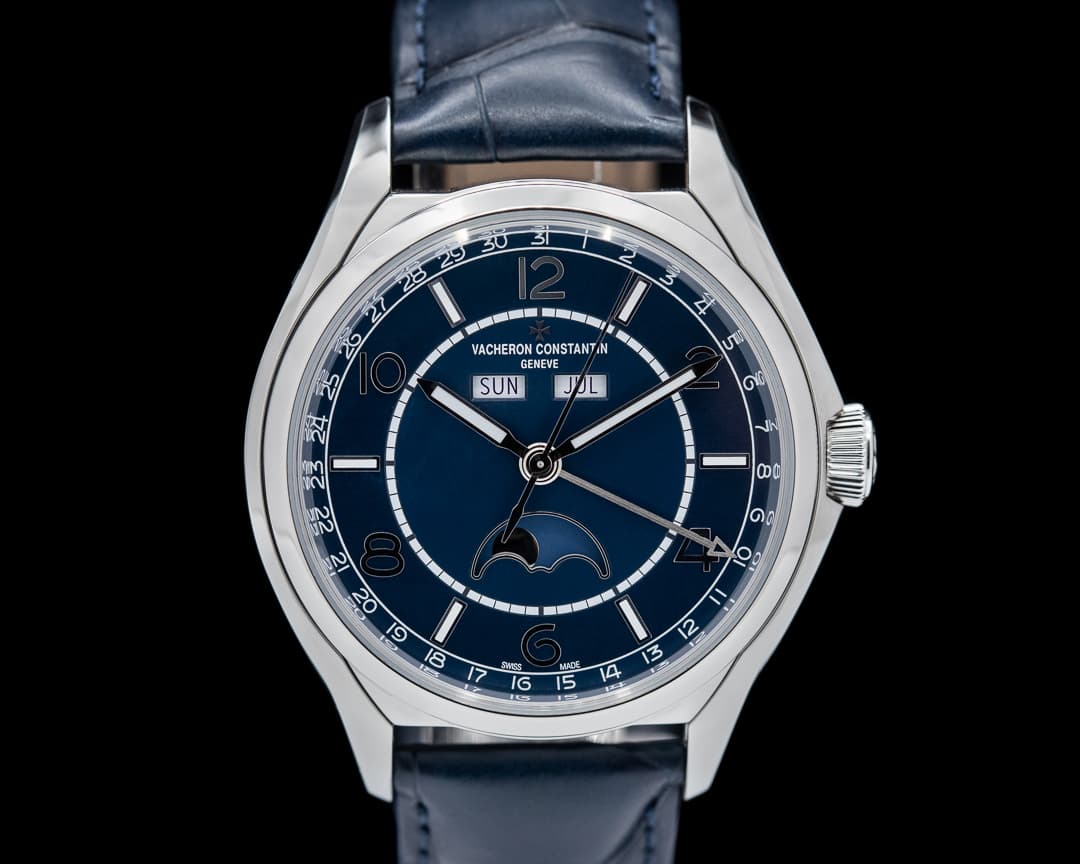 Vacheron Constantin Fiftysix Complete Calendar SS Blue Dial