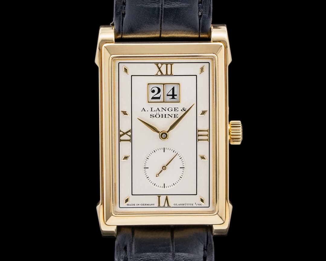 A. Lange and Sohne Cabaret 107.021 18K Yellow Gold