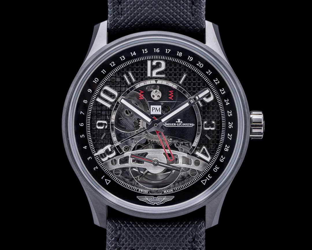 Jaeger LeCoultre AMVOX3 Tourbillon GMT Aston Martin Ceramic LIMITED