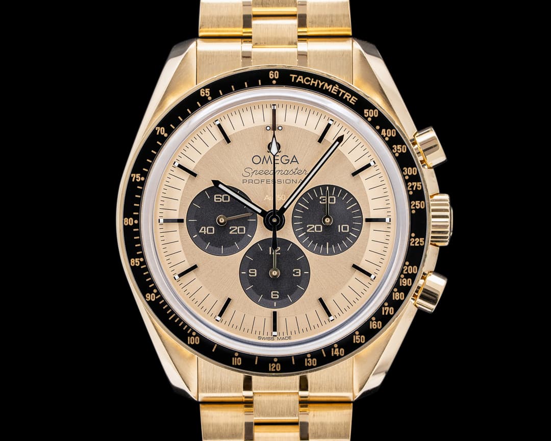 Omega Speedmaster Moonwatch Professional Moonshine Gold