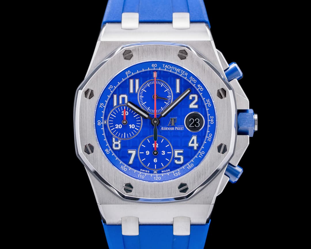 Audemars Piguet Royal Oak Offshore Blue Dial SS / Rubber